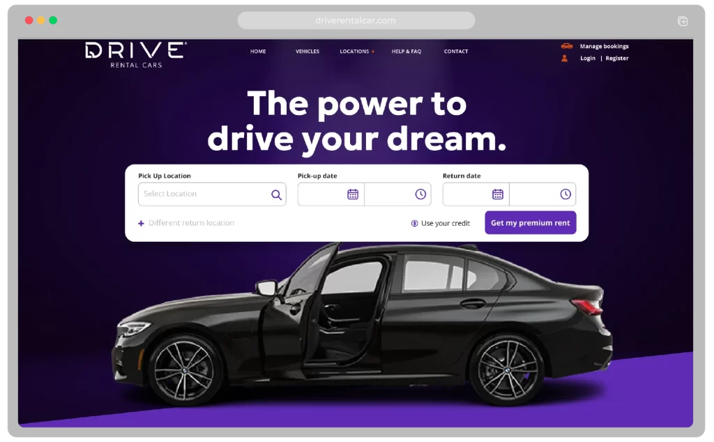 website-rental-car